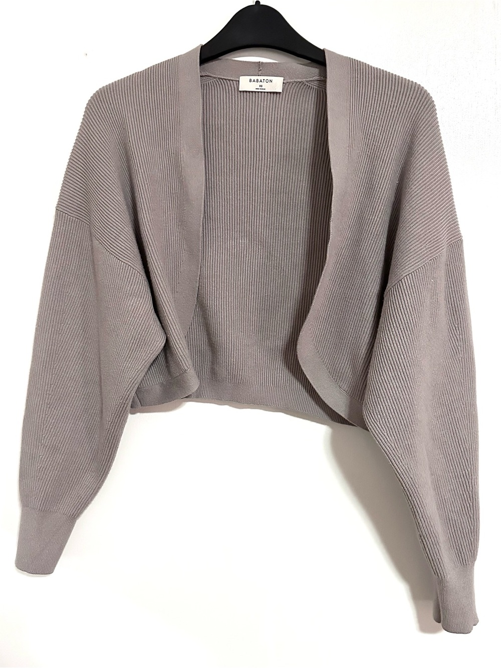Artizia Babaton Ribbed Decision Shrug XS